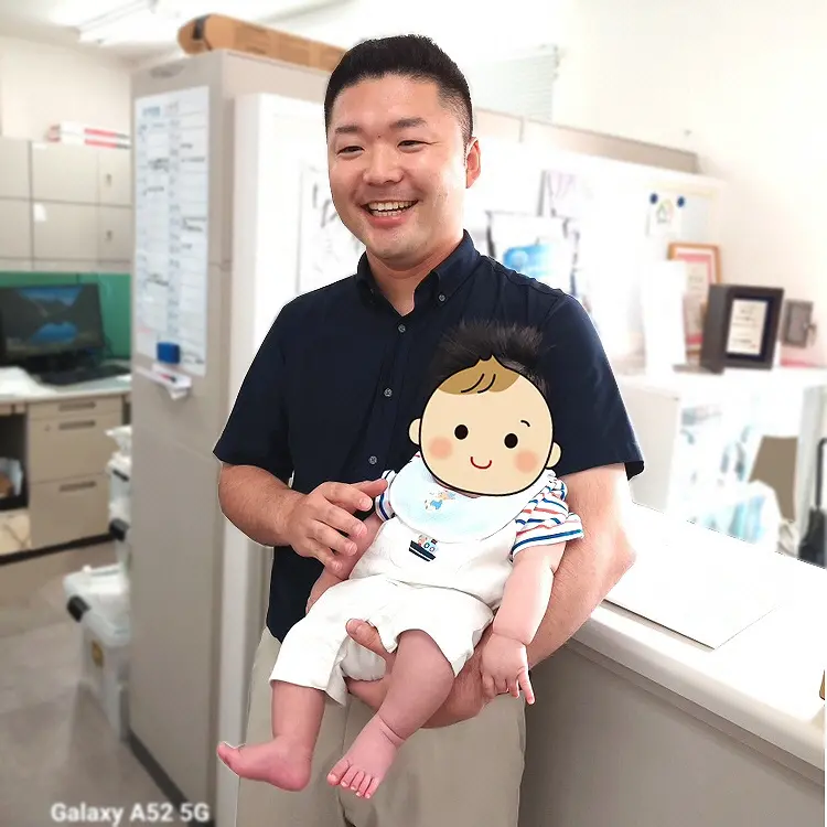 株式会社タナック｜｢パパが育休を取りました」育児休業取得従業員紹介