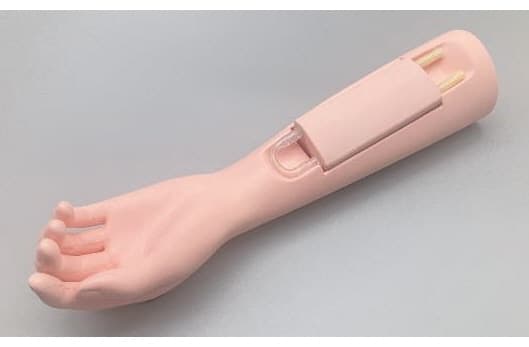 注射（穿刺）トレーニング用パッド「レベラップ」